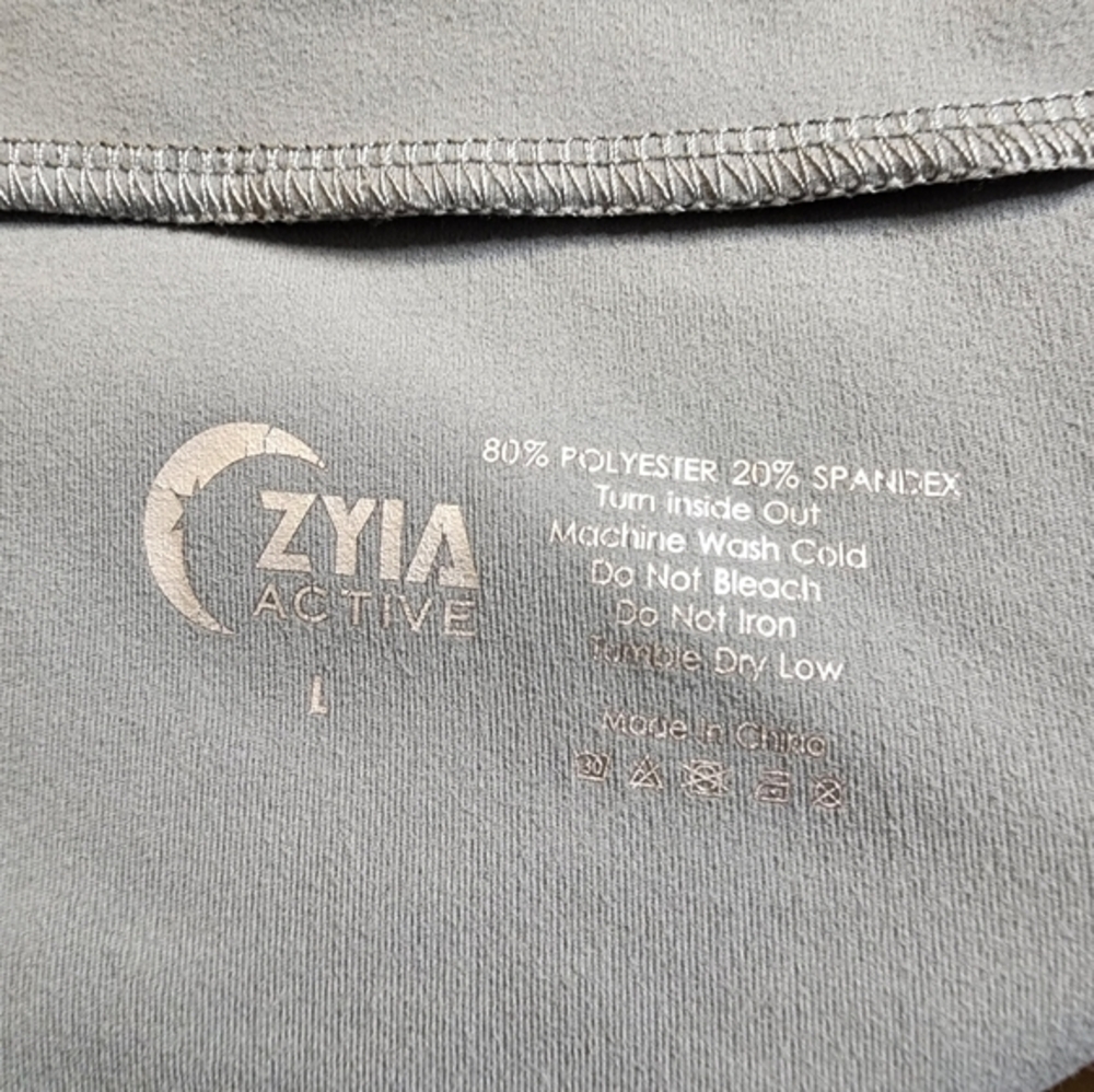 Zyia active gray 1/2 zip pullover - Picture 5 of 5